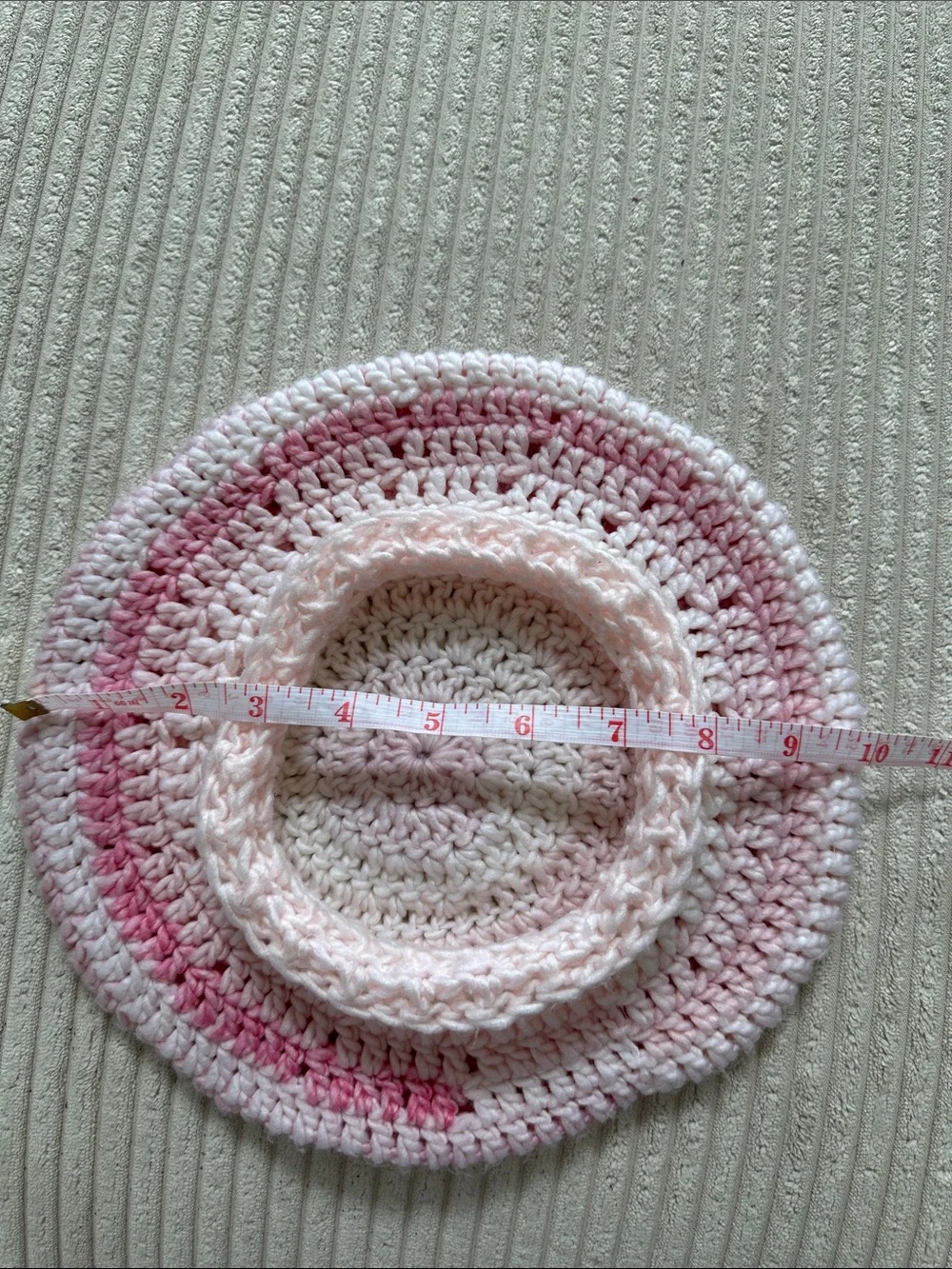 Handmade soft crocheted